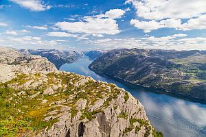 Preikestolen 500-set metrowa półka skalna